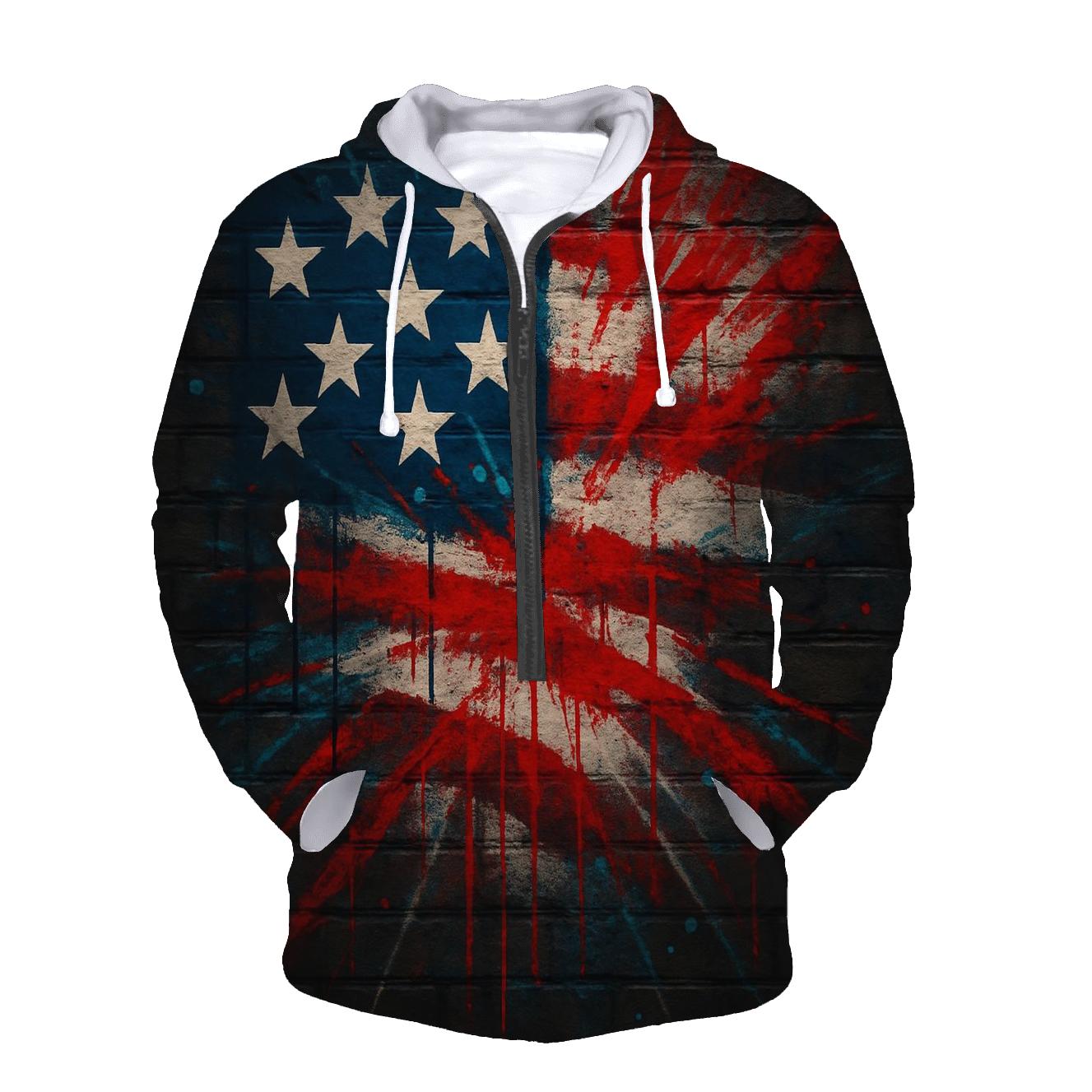 Urban Graffiti Starburst hoodie styles