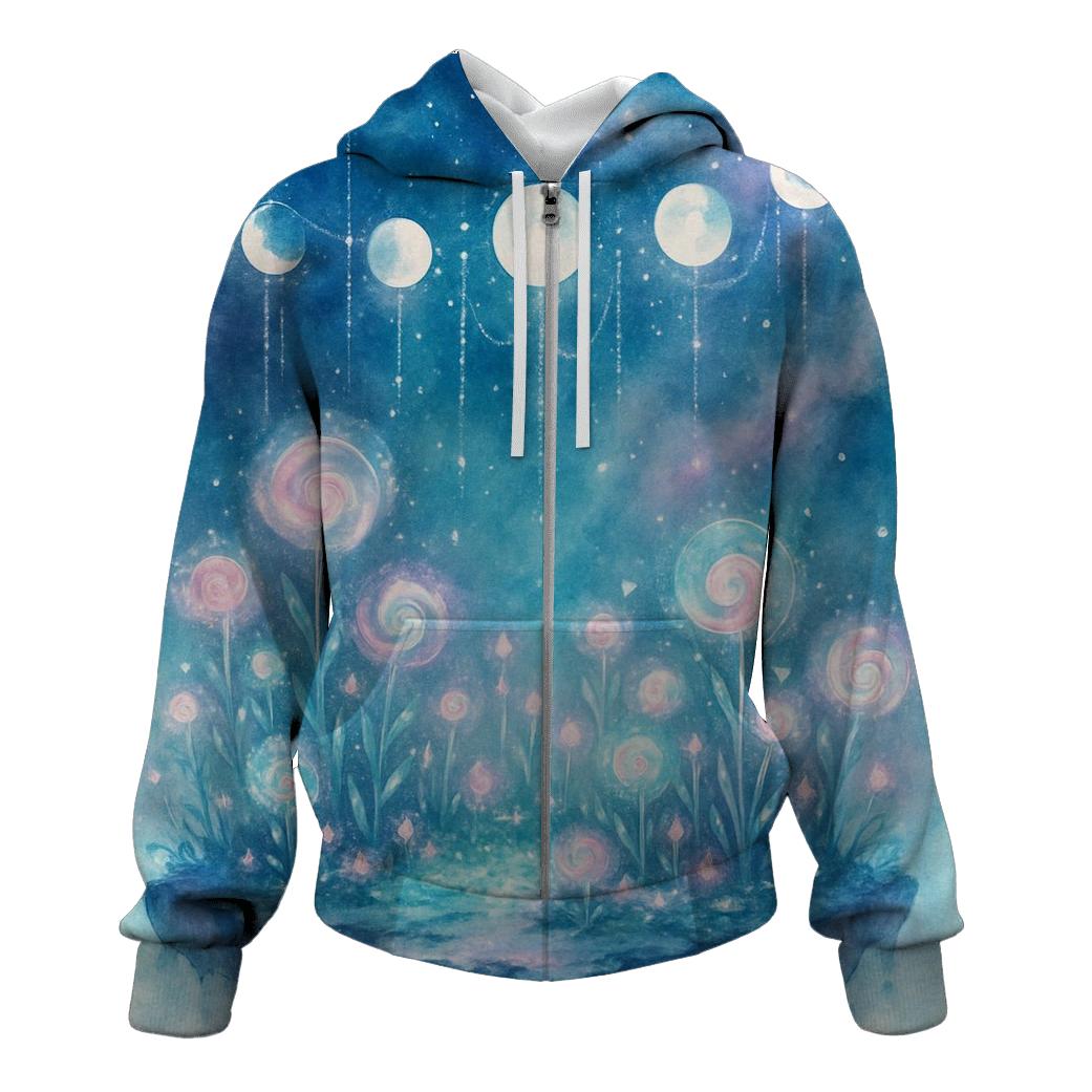 Garden Of Spiral Moons pullover hoodies