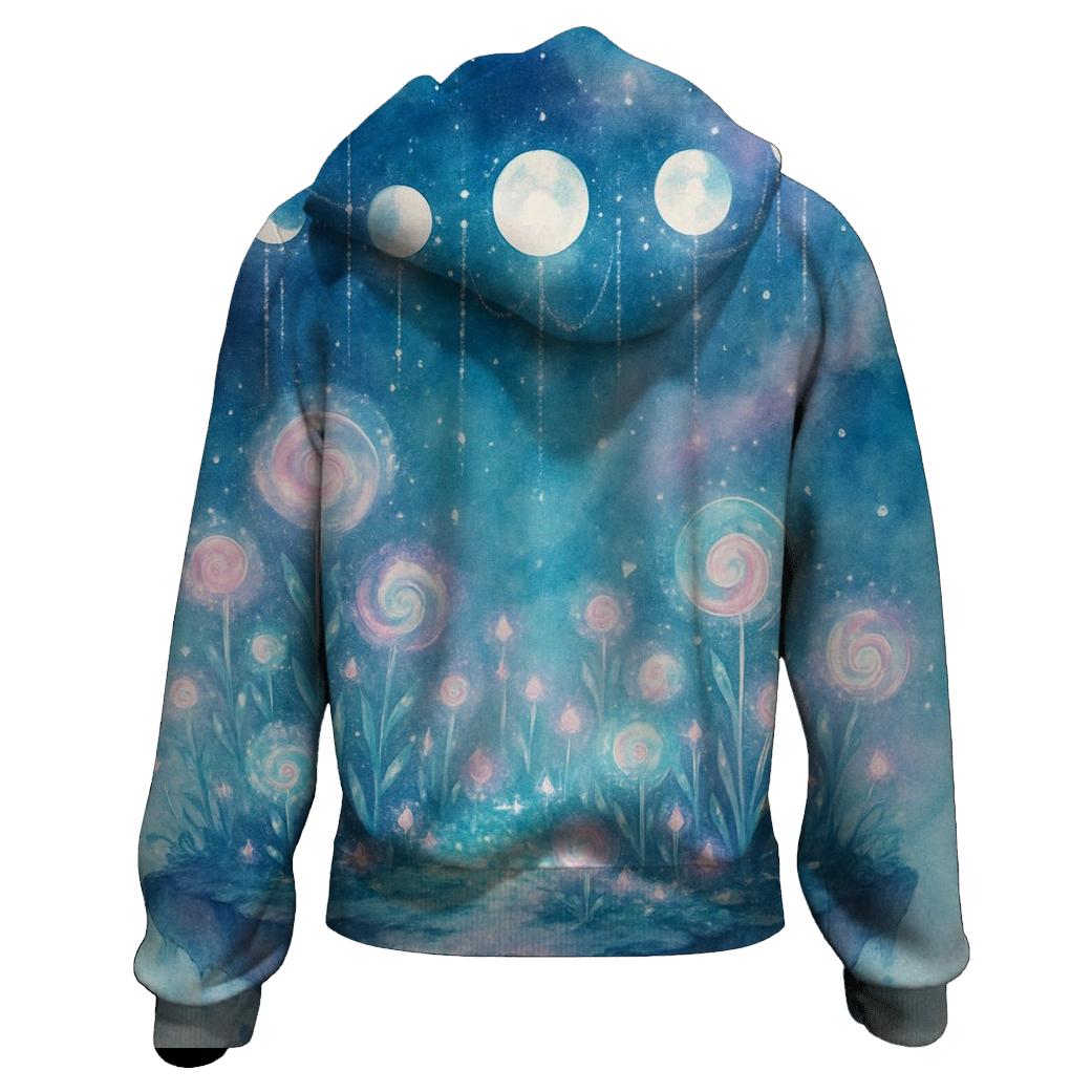 Garden Of Spiral Moons pullover hoodies