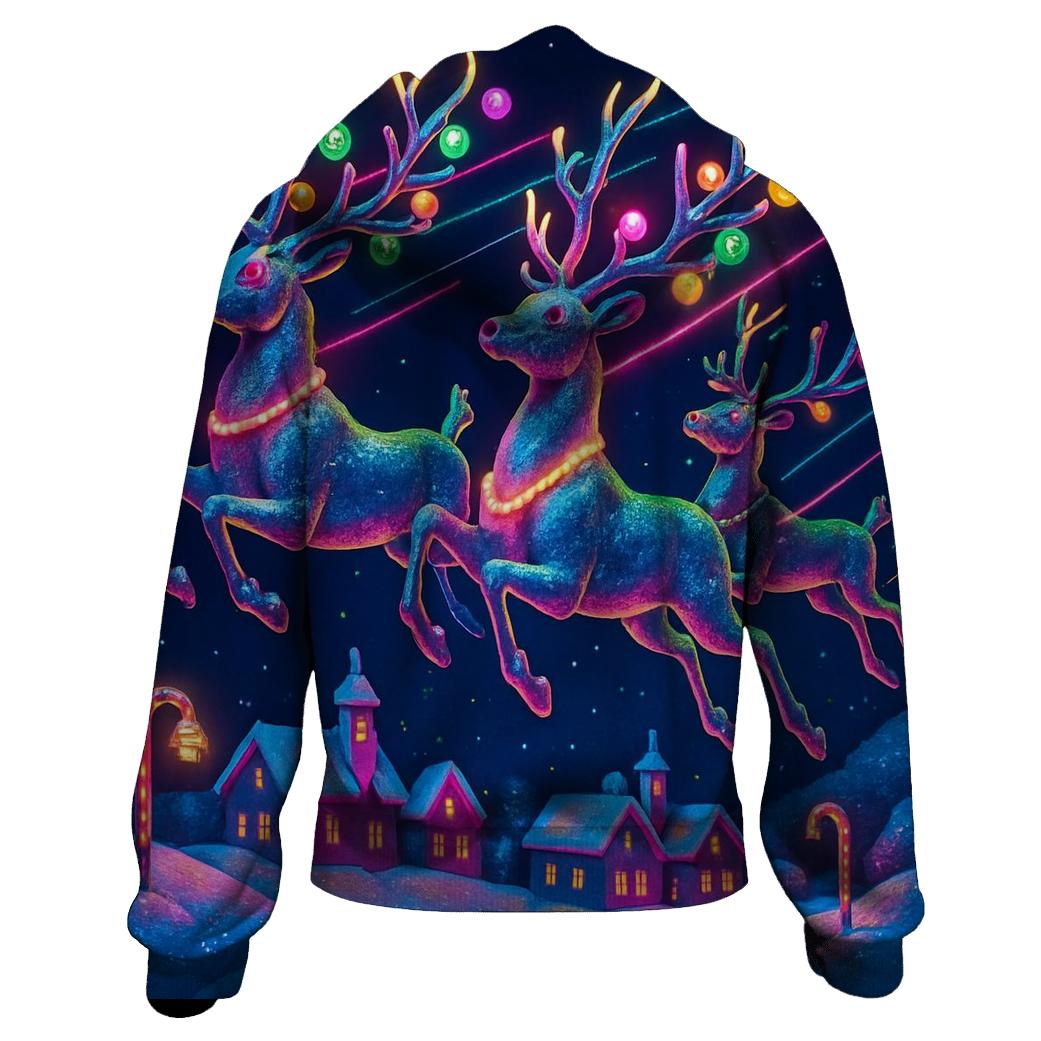Cosmic Reindeer Light Parade hoodie trends