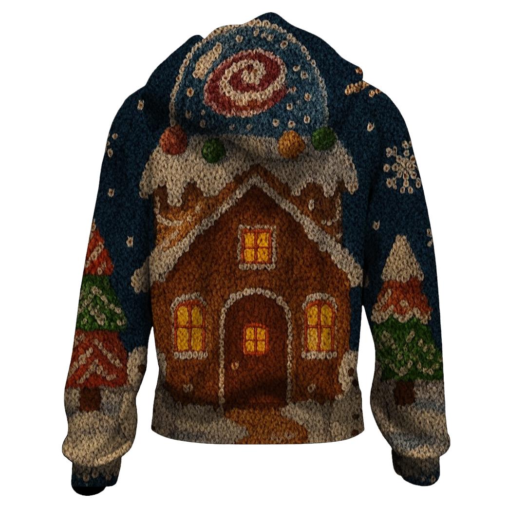Gingerbread Galaxy Cabin lightweight hoodies