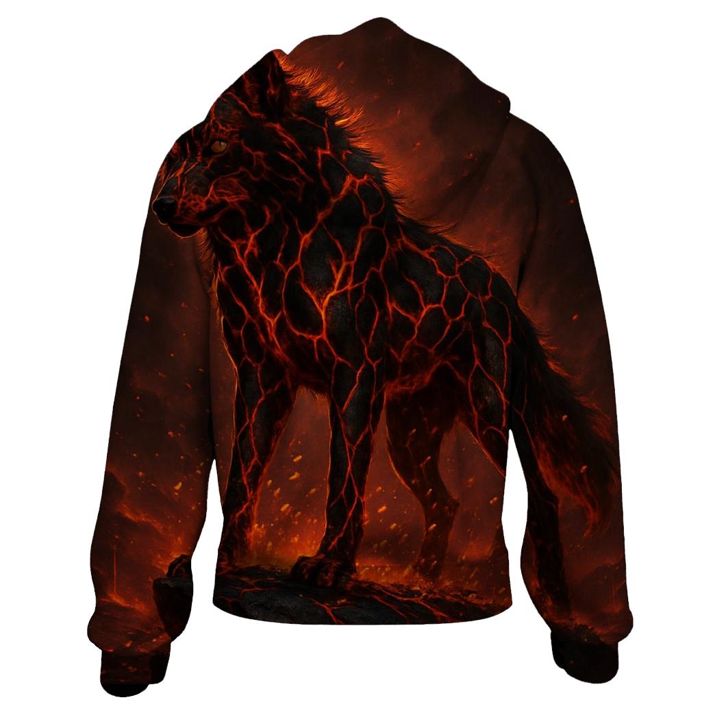 Volcanic Ember Alpha premium hoodies