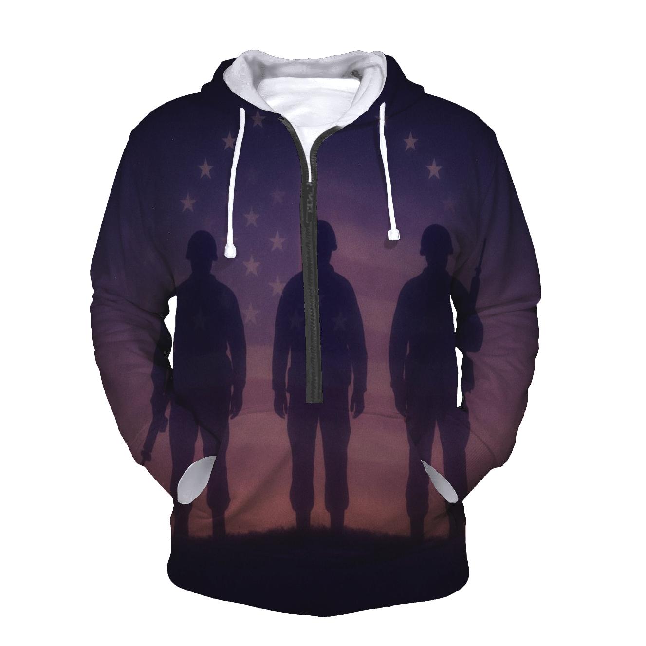 Starlit Battlefield Reverie hoodie designs