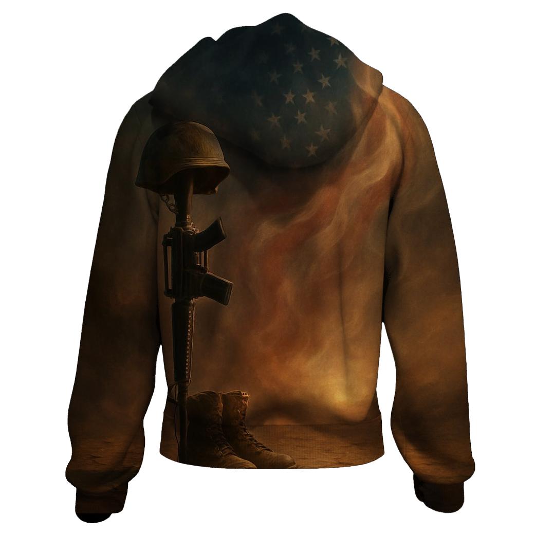 Silent Honor At The Battlefield Cross hoodie designs