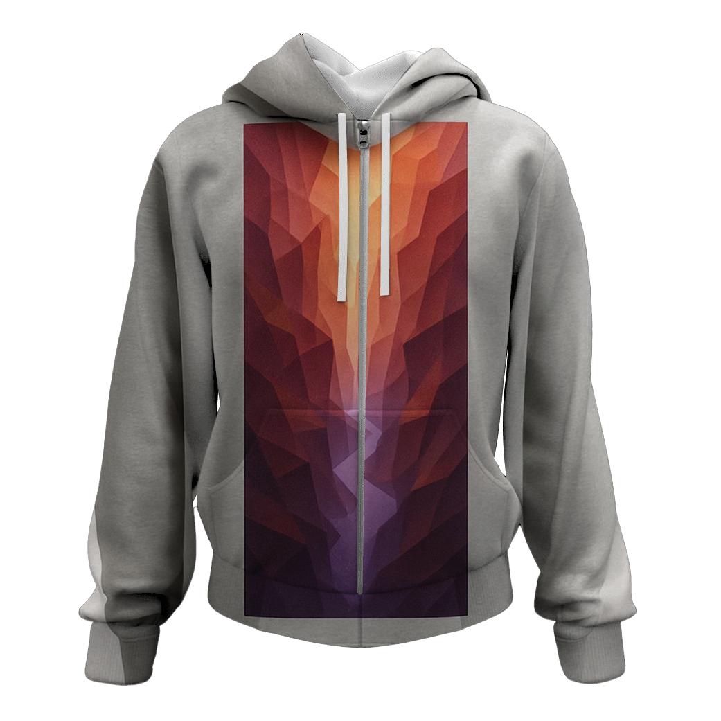 Starlit Canyon Gradient Veil lightweight hoodies