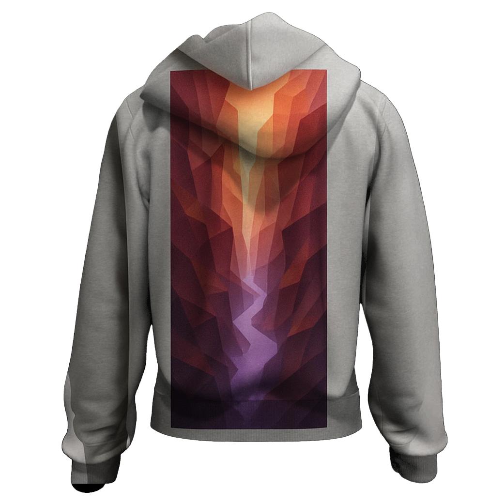 Starlit Canyon Gradient Veil lightweight hoodies