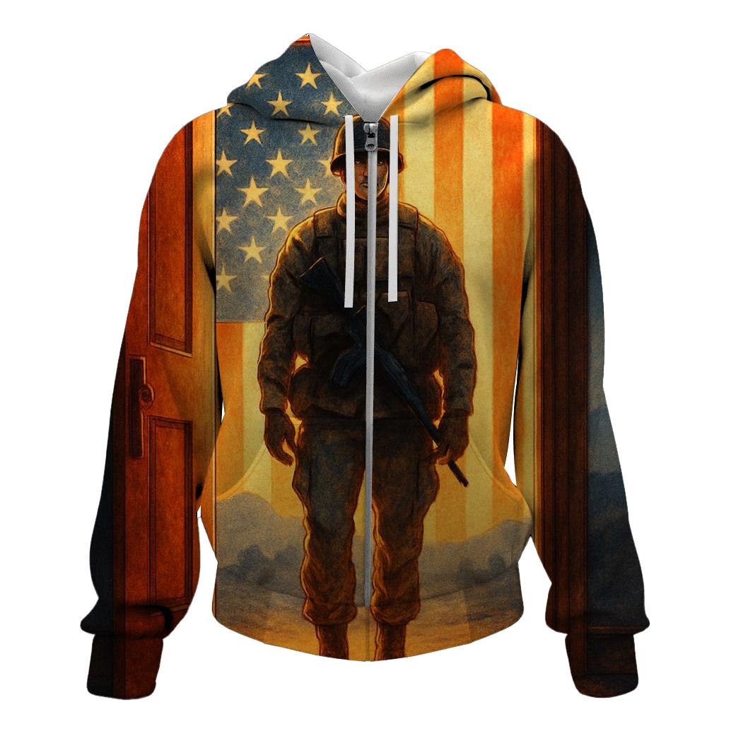 Homefront Light Of Freedom heavyweight hoodies