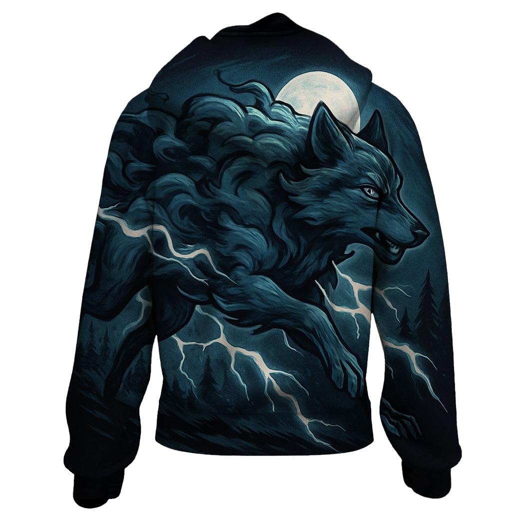 Stormfront Shadow Wolf lightweight hoodies
