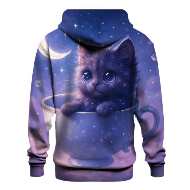 Celestial Teacup Cat hoodies fashion