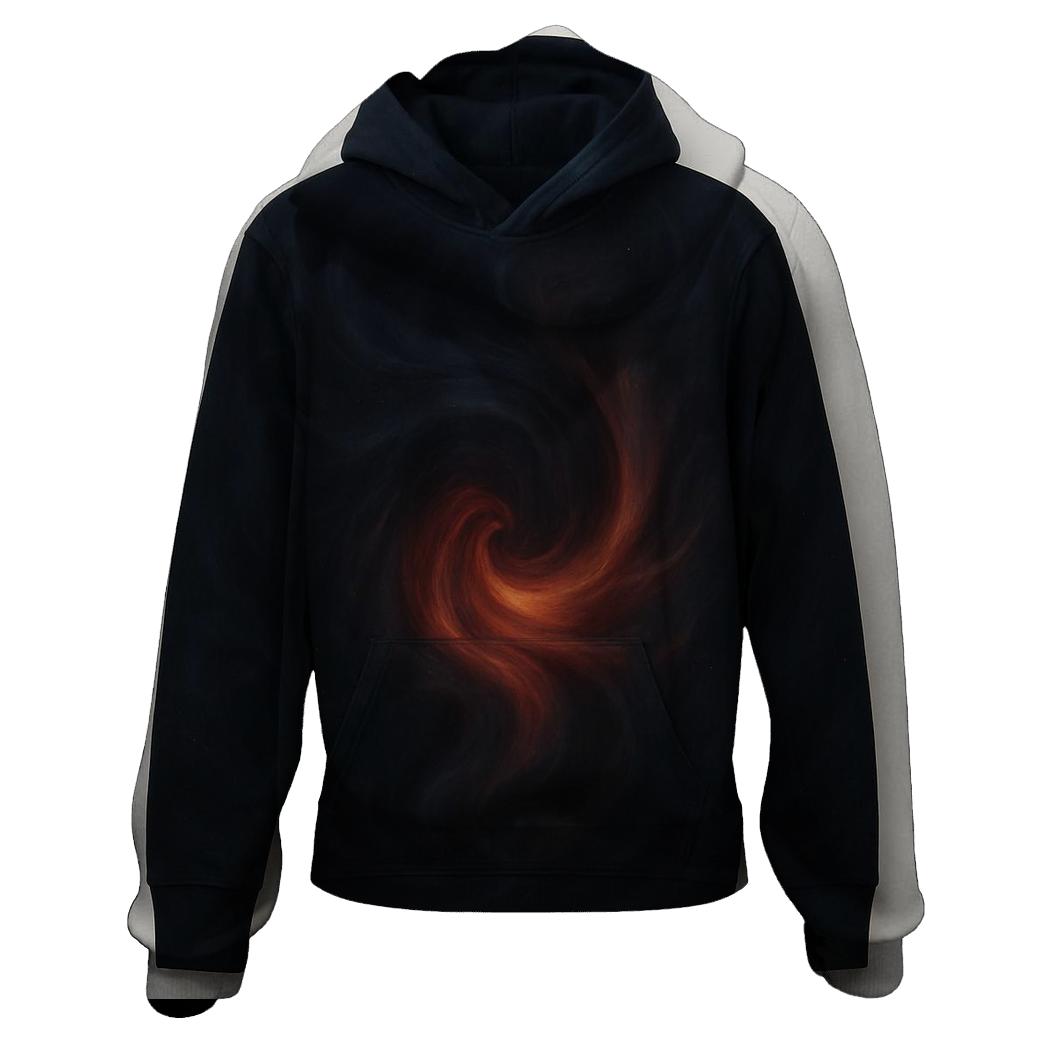 Midnight Ember Gradient Currents hoodie styles