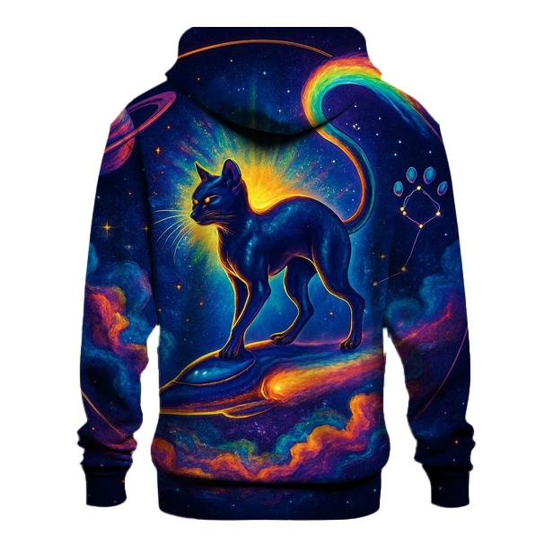 Nebula Navigator Cat hoodie trends