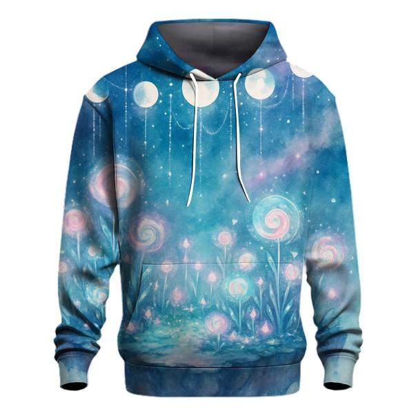 Garden Of Spiral Moons printed hoodies
