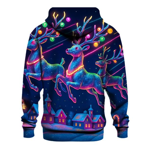 Cosmic Reindeer Light Parade designer hoodies