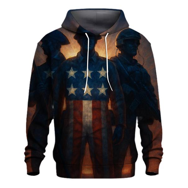 Brothers In Arms Across Generations custom hoodies