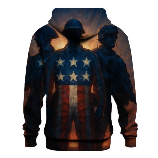 Brothers In Arms Across Generations custom hoodies
