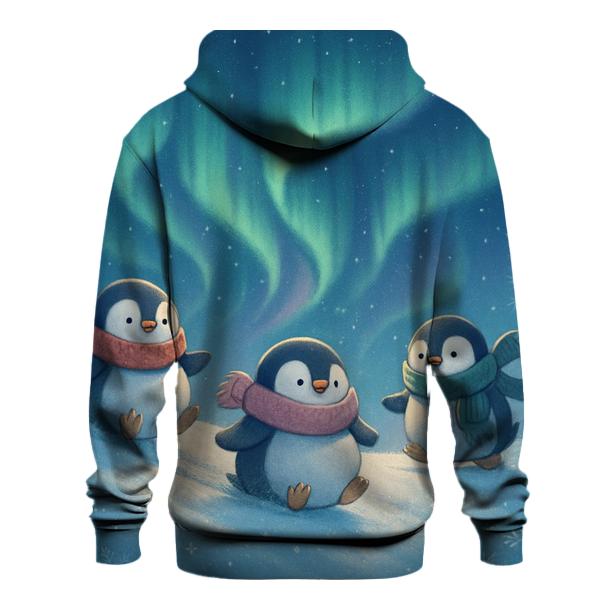 North Pole Aurora Penguins hoodie trends