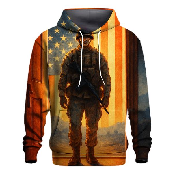 Homefront Light Of Freedom embroidered hoodies