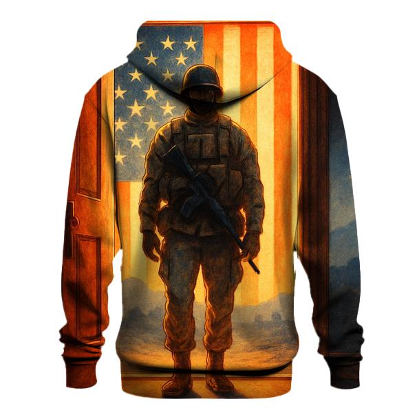 Homefront Light Of Freedom embroidered hoodies