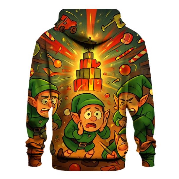 Elf Workshop Supernova Chaos custom hoodies