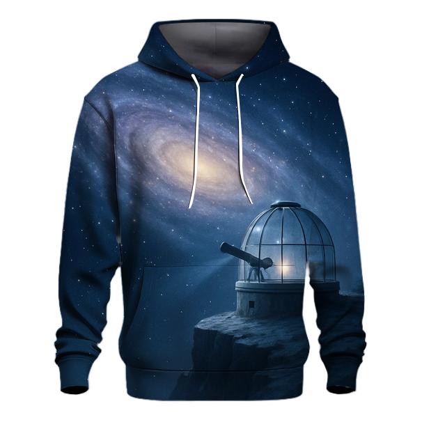 Silent Observatory On The Rim embroidered hoodies