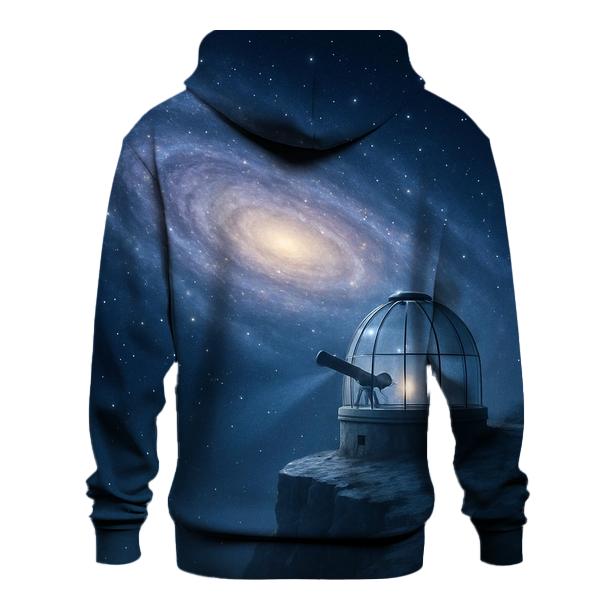Silent Observatory On The Rim embroidered hoodies