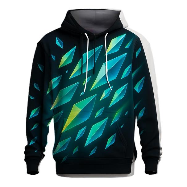 Prismatic Drift Gradient Shapes heavyweight hoodies