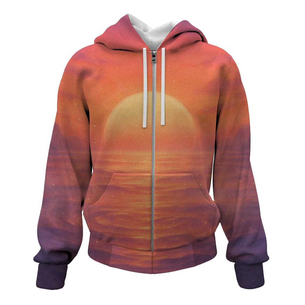 Celestial Ember Tides hoodie trends