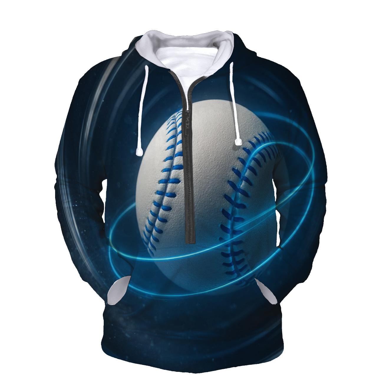 Icy Chrome Curveball Orbit designer hoodies