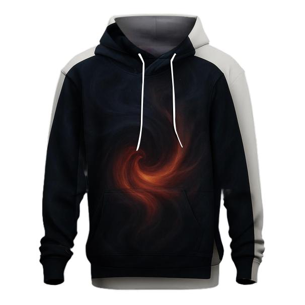 Midnight Ember Gradient Currents zip-up hoodies