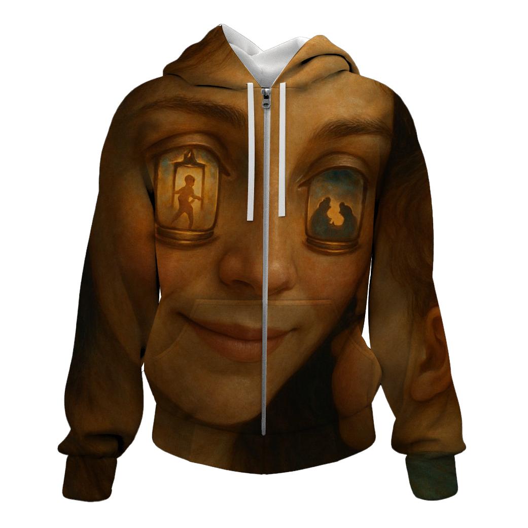 The Time Lantern In Mothers Eyes lightweight hoodies