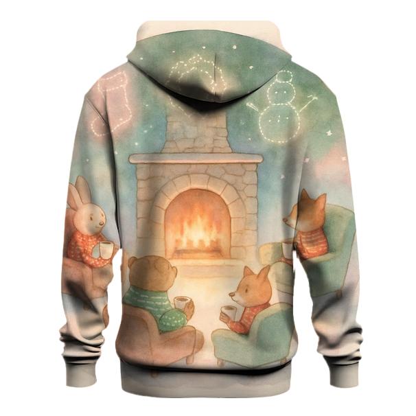 Celestial Fireplace Gathering hoodie trends
