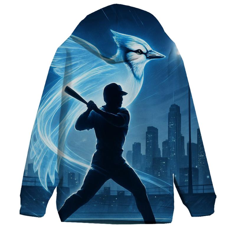 Skyline Surge With Blue Jays Spirit pullover hoodies
