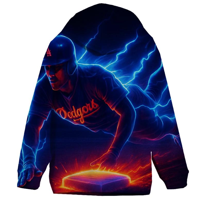Blue Lightning Steal hoodie designs