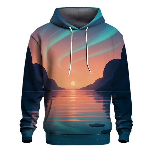 Aurora Lagoon Sundown hoodie designs
