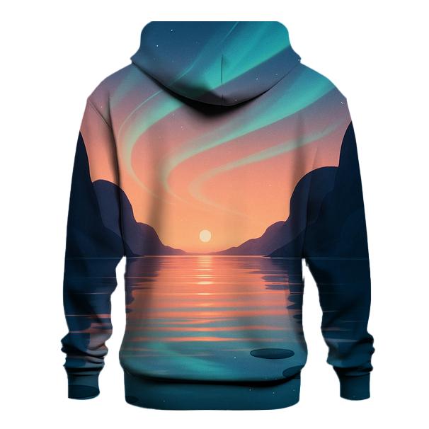 Aurora Lagoon Sundown hoodie designs