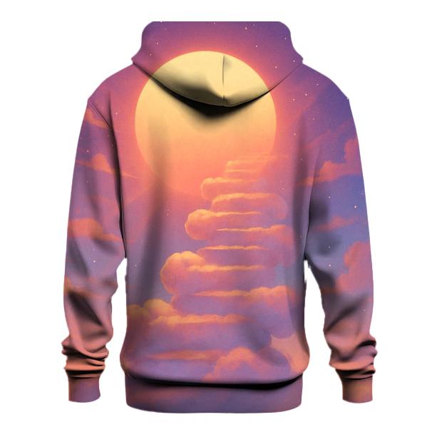 Cloud Steps To The Setting Sun hoodies fashion