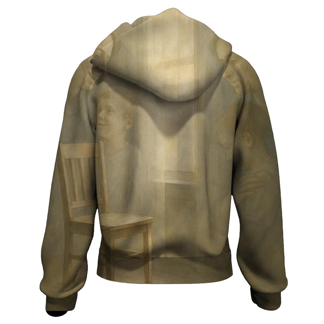 The Lasting Echo In An Empty Chair zip-up hoodies