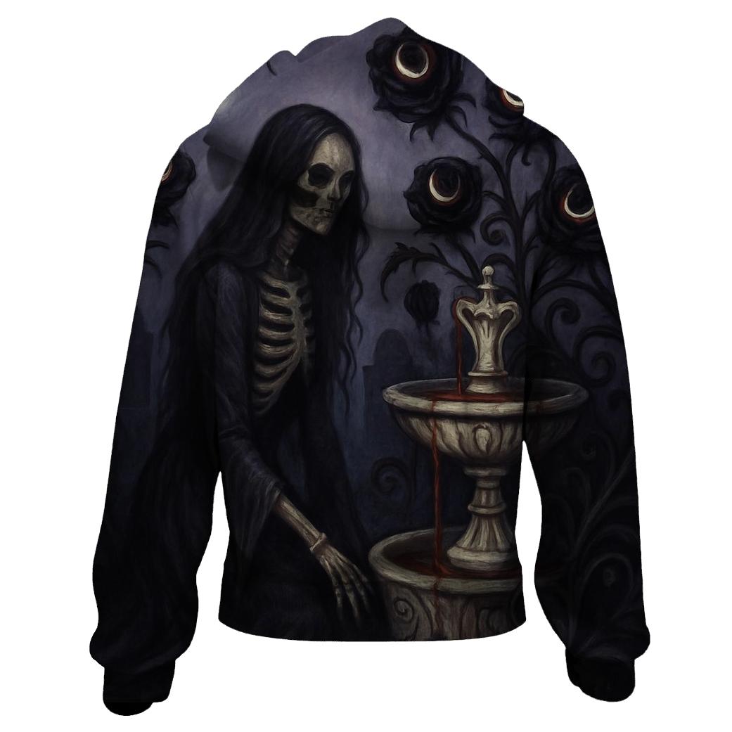 Garden Of The Bleeding Moons embroidered hoodies