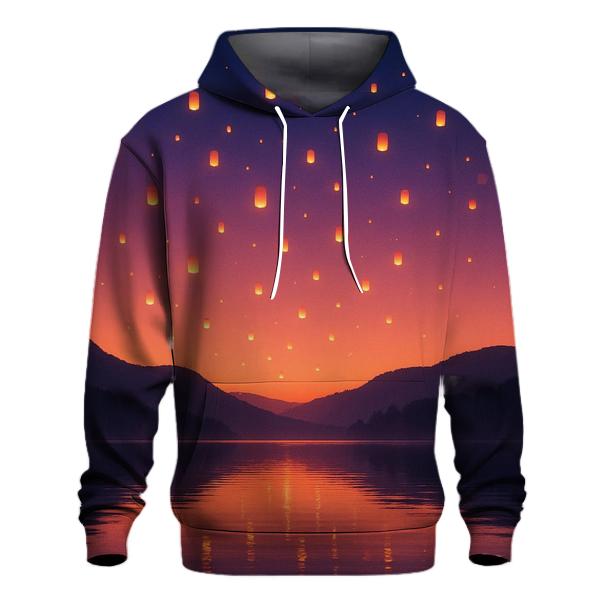 Sky Lantern Dusk Drift hoodies fashion