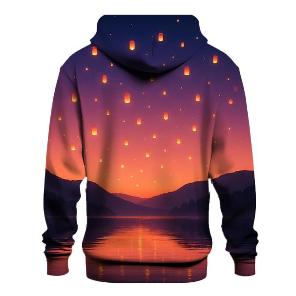 Sky Lantern Dusk Drift hoodies fashion