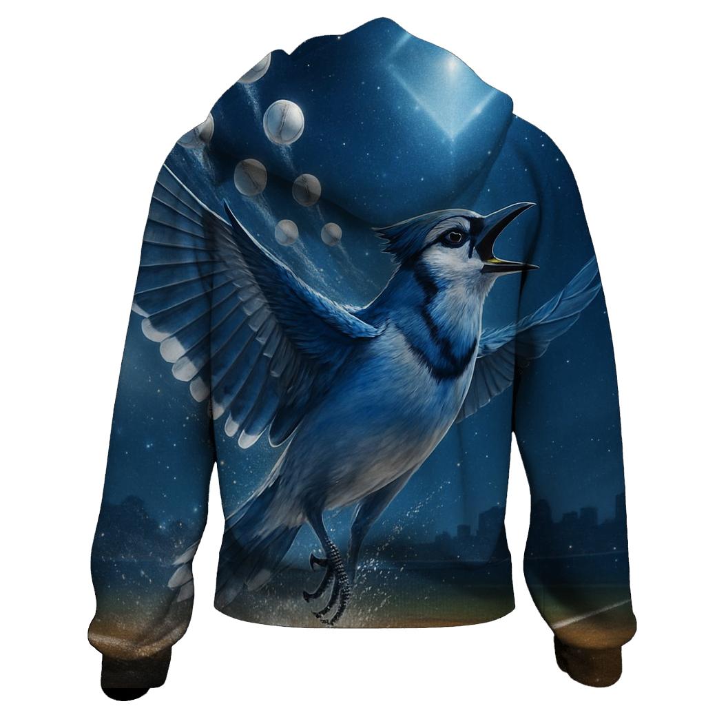 Blue Jays Cosmic Flight Over The Diamond custom hoodies