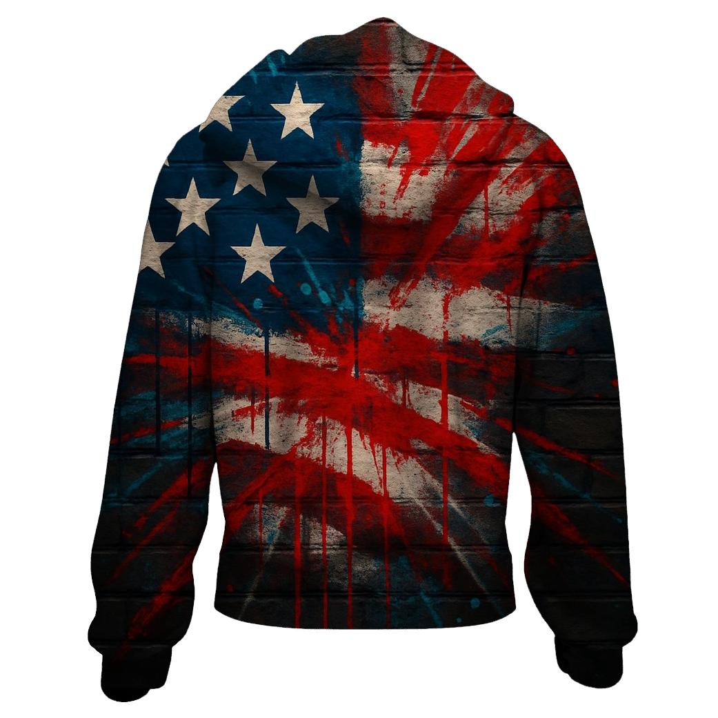 Urban Graffiti Starburst heavyweight hoodies