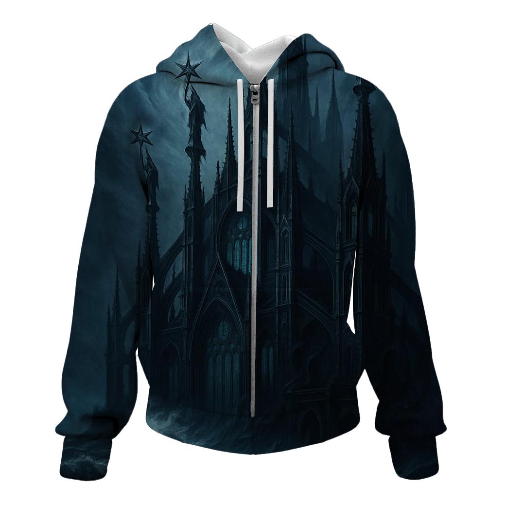 Cathedral Of The Drowned Stars embroidered hoodies