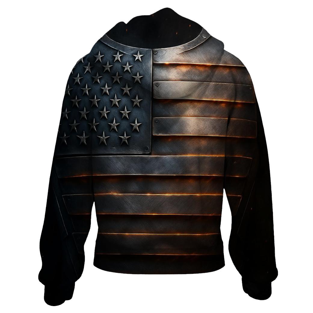 Steel Forged Stripes designer hoodies