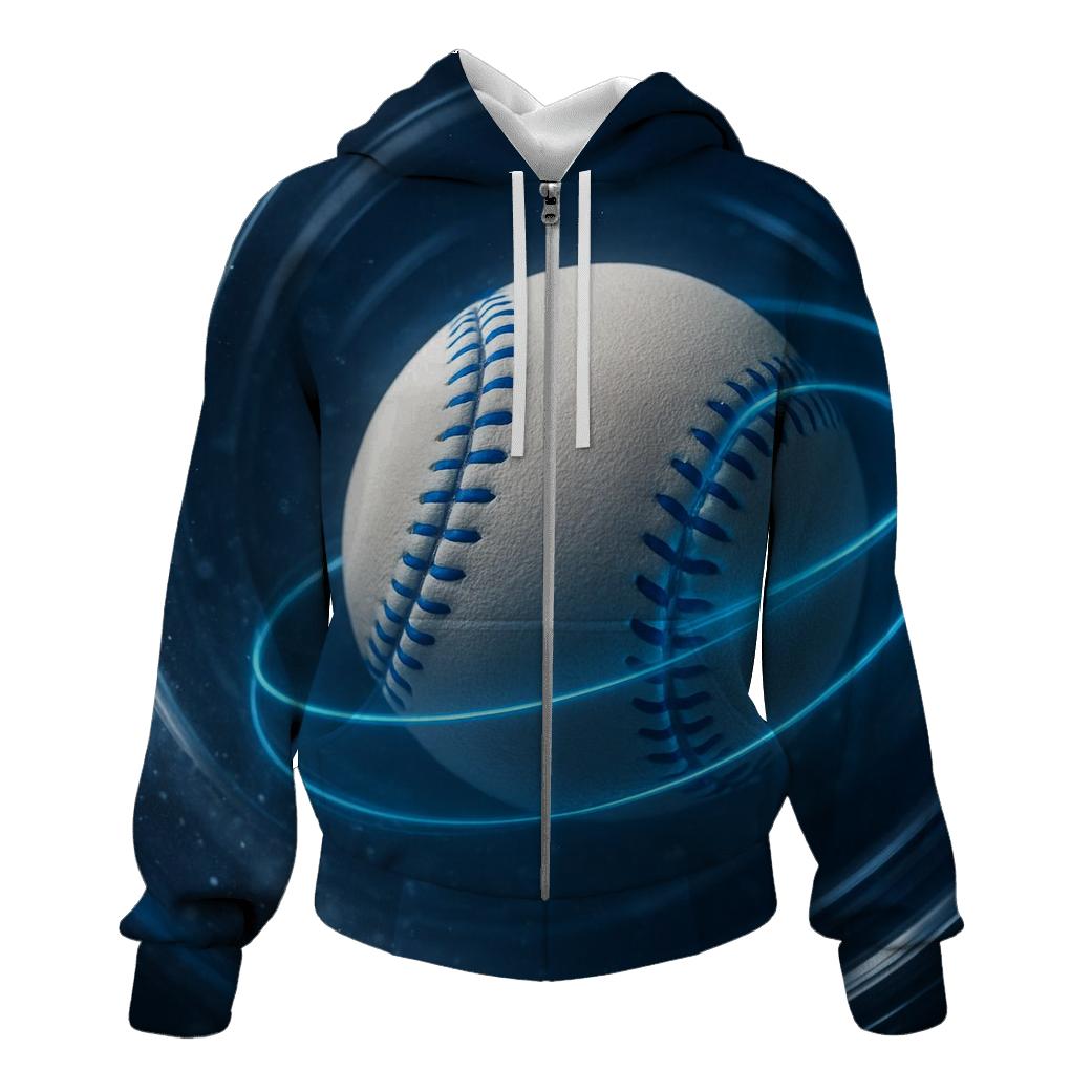 Icy Chrome Curveball Orbit lightweight hoodies