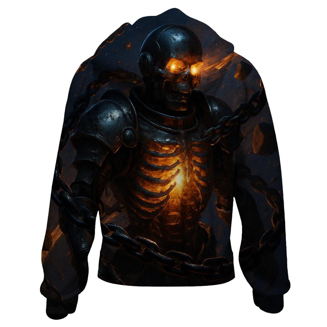 Chains Of The Solar Warden embroidered hoodies
