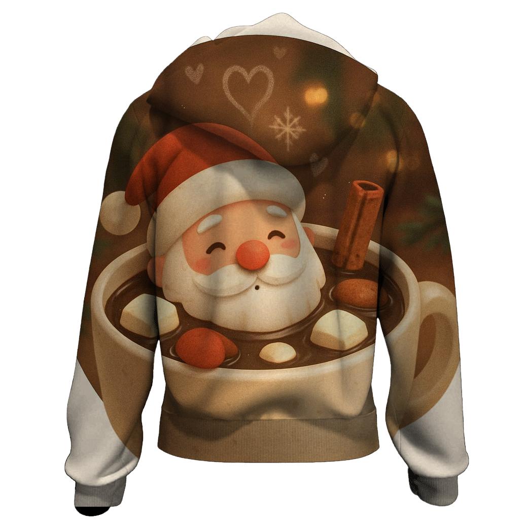 Marshmallow Mug Santa Soak premium hoodies