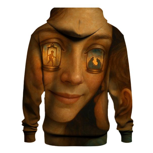 The Time Lantern In Mothers Eyes premium hoodies
