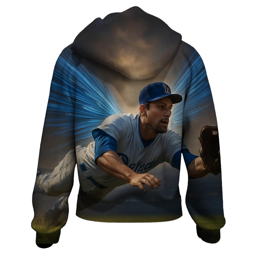 Wings Of Speed Outfield Dive pullover hoodies