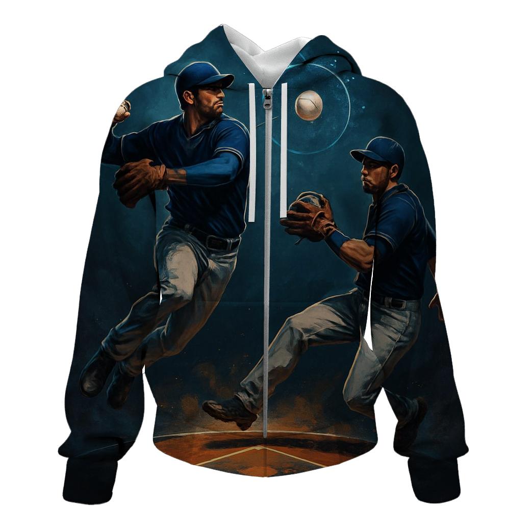 Orbital Double Play Blue Jays Velocity pullover hoodies